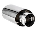 Οβάλ χρωμιωμένο άκρο εξάτμισης