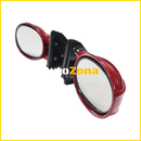 Спортни огледала с мигач – Червени - Avtozona