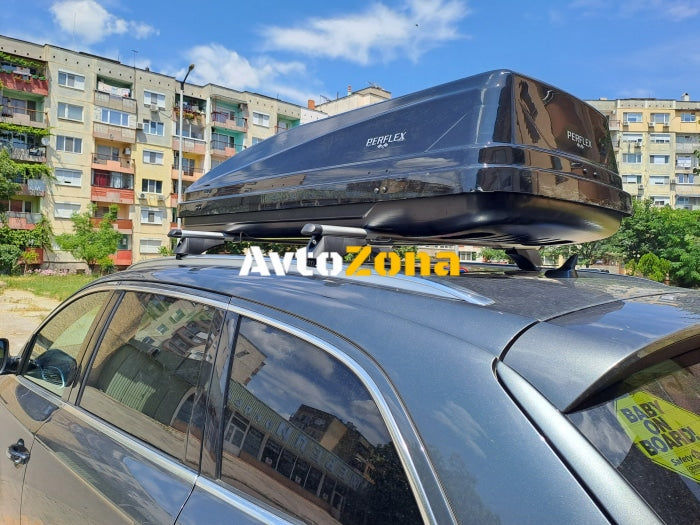 Автобокс Perflex Exclusive – Черен 500л - Avtozona