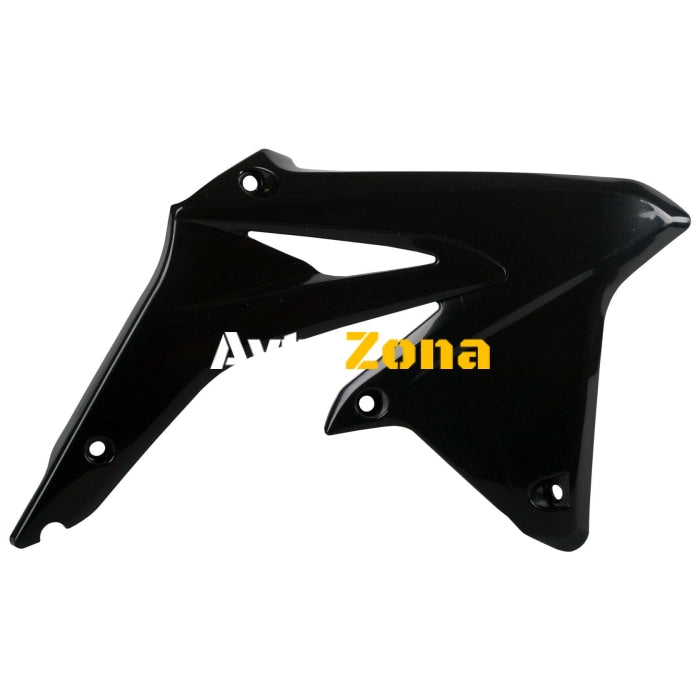 Пластмасови капаци за радиатор Polisport Suzuki RMZ250 - 2010-18 Black - Avtozona