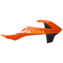 Пластмасови капаци за радиатор Polisport КТМ 65 SX - 2016-21 KTM Orange/Black OEM Color - Avtozona