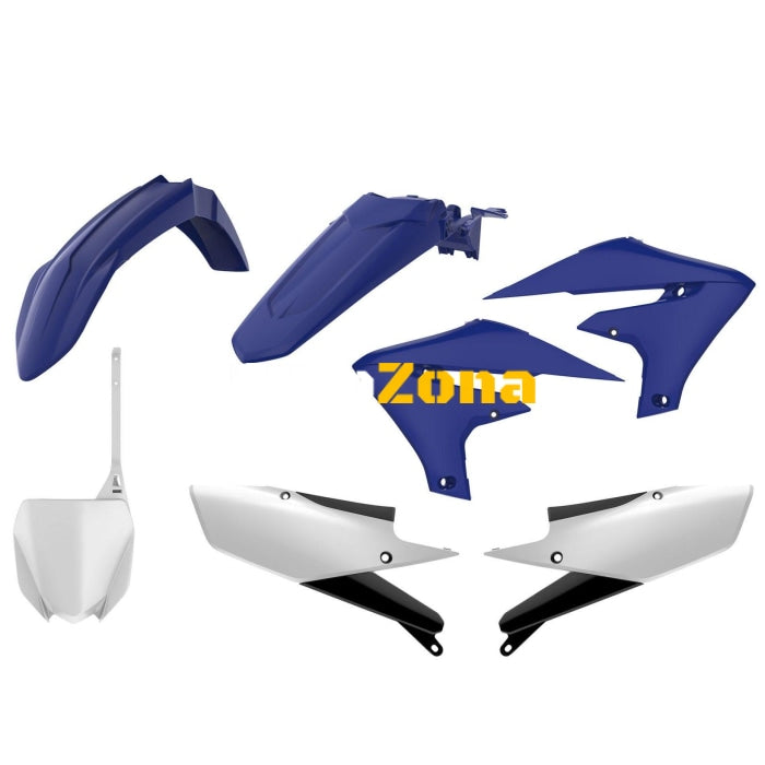 Пластмасов MX кит POLISPORT за YAMAHA YZ125/250 - 2015-20 WHITE - Avtozona