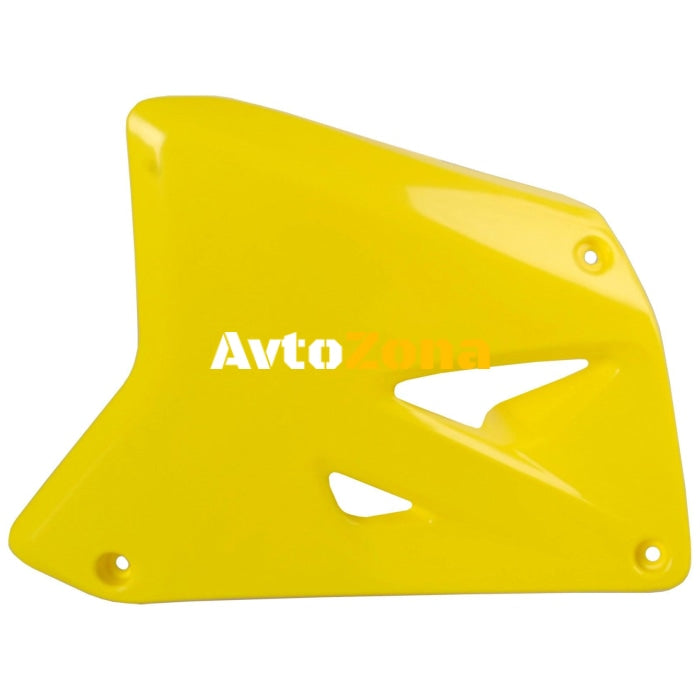 Пластмасови капаци за радиатор Polisport Suzuki RM85 - 2002-21 Yellow OEM Color - Avtozona