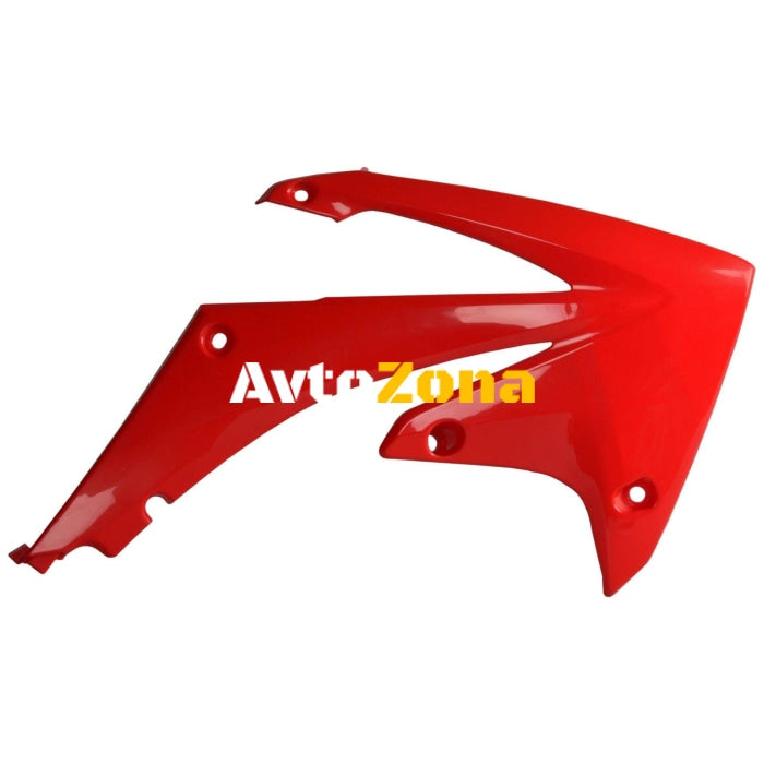 Пластмасови капаци за радиатор Polisport HONDA CR125R /CR250R -2002-07 RED - Avtozona