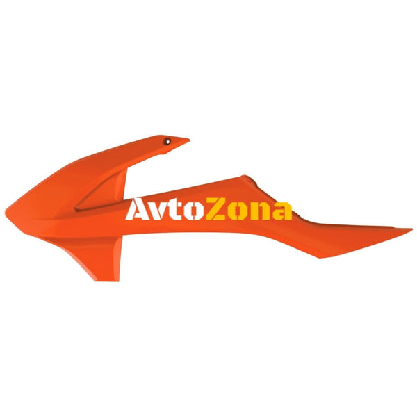 Пластмасови капаци за радиатор Polisport КТМ 85 SX - 2018-21 KTM Orange OEM Color - Avtozona