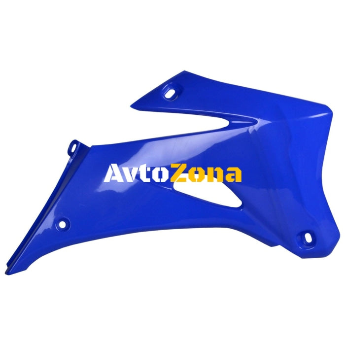 Пластмасови капаци за радиатор Polisport Yamaha WR250F - 2007-14 / WR450F - 2007-11 Yamaha Blue - Avtozona