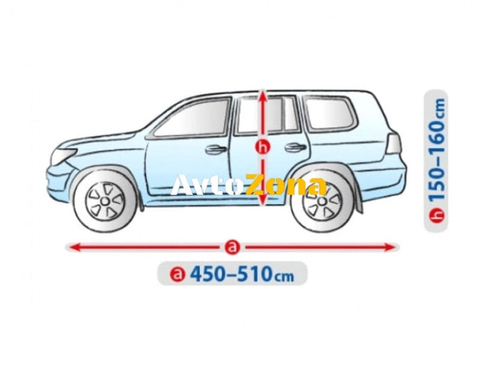 Покривало Kegel Basic размер XL сиво за SUV - Avtozona