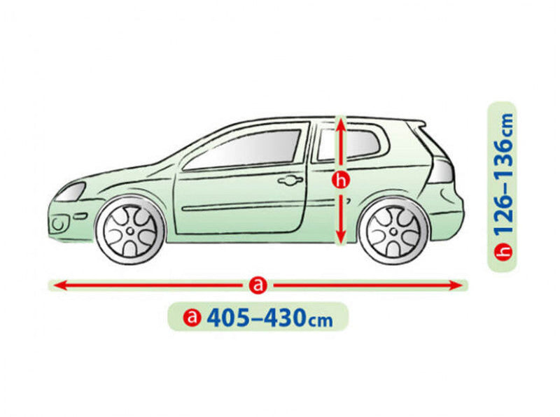 Покривало Kegel Membrane Garage размер L1 зелено за хечбек/комби - Avtozona