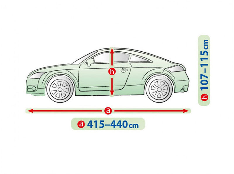 Покривало Kegel Perfect размер L синьо за Coupe - Avtozona