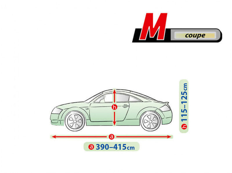 Покривало Kegel серия Mobile – Размер M сиво за Coupe - Avtozona