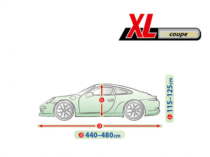 Покривало за купе Kegel серия Membrane Garage – Размер XL Зелено - Avtozona