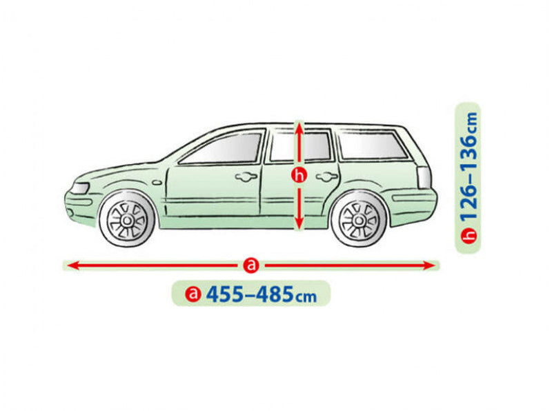 Покривало за комби/хечбек Kegel серия Membrane Garage размер XL Зелено - Avtozona