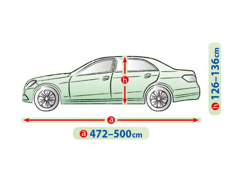Покривало за седан Kegel серия Membrane Garage размер XL Зелено - Avtozona