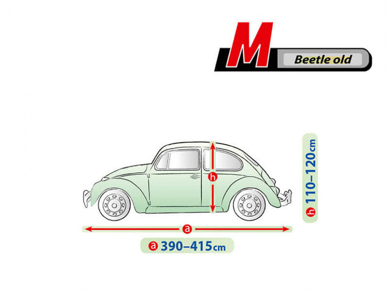 Покривало за Volkswagen Beetle - Kegel серия Mobile размер М сиво - Avtozona