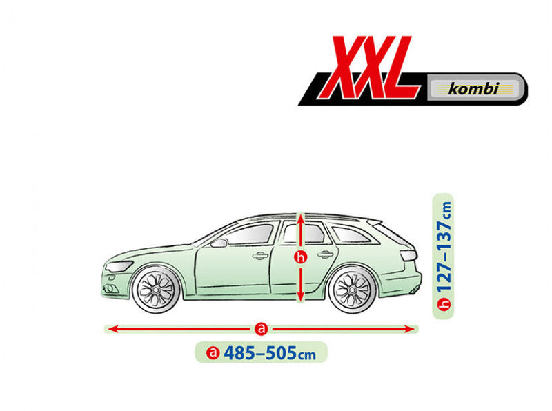 Покривало за комби Kegel серия Membrane Garage размер XXL Зелено - Avtozona