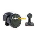 Поставка за телефон за въздуховод с магнит - черен цвят - Avtozona