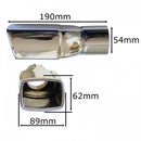 Ακροφύσιο εξάτμισης γενικής χρήσης - τετράγωνο