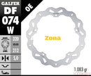 Преден спирачен диск Galfer WAVE FIXED 320x5mm DF074W - Avtozona