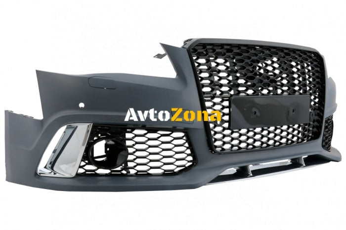 Предна броня за Audi A8 D4 4H (2010-2013) RS Design - Avtozona