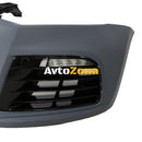 Предна броня за Volkswagen Polo (2011-2017) - R-line дизайн с дневни светлини - Avtozona