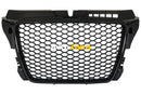 Предна решетка за Audi A3 8P Фейслифт (2007-2012) с дизайн RS Piano Black - Avtozona