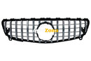 Предна решетка за Mercedes A-Class W176 (09/2015-2018) Facelift GTR - Chrome - Avtozona