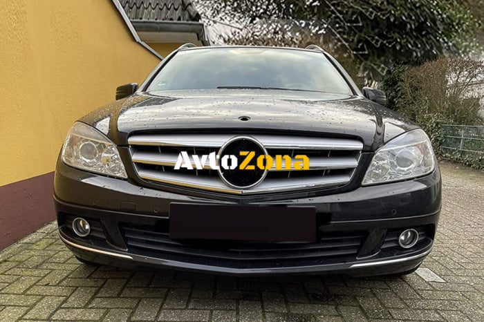 Предна решетка за Mercedes C-Class W204 S204 Limousine Station Wagon (2007-2014) Sport Silver - Avtozona