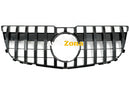 Предна решетка за Mercedes GLK-Class X204 Facelift (2013-2015) GT-R Panamericana Design в Пиано Черно - Avtozona