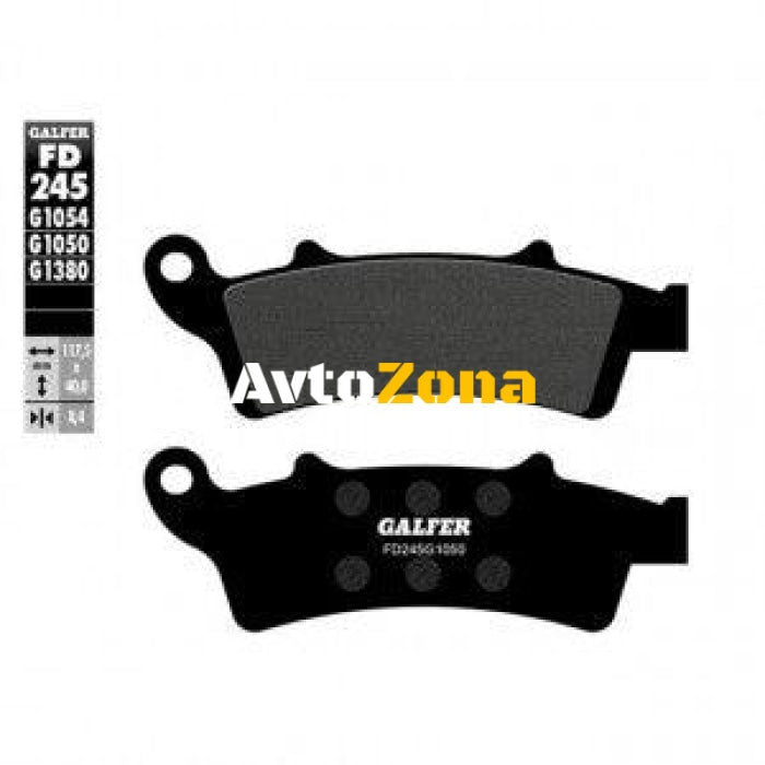 Предни мото накладки Galfer SEMI METAL FD245G1054 - Avtozona