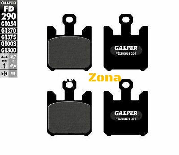 Предни мото накладки Galfer SEMI METAL FD290G1054 - Avtozona