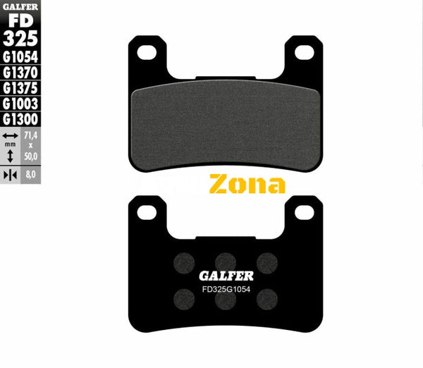 Предни мото накладки Galfer SEMI METAL FD325G1054 - Avtozona