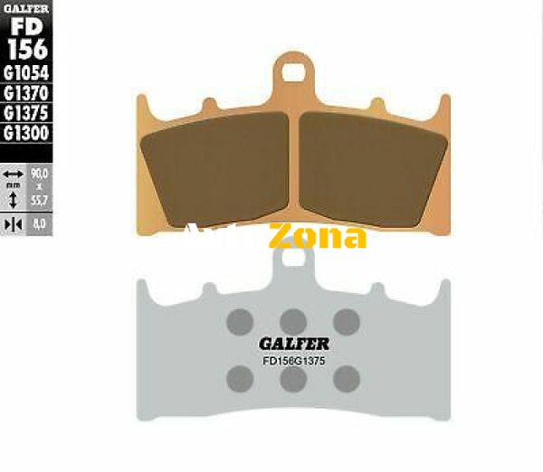 Предни мото накладки Galfer SINTERED COMPOUND FD156G1375 - Avtozona