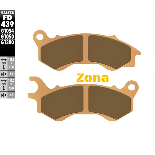 Предни мото накладки Galfer SINTERED SCOOTER FD439G1380 - Avtozona