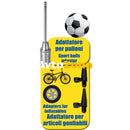 Преносим компресор за помпане на гуми с манометър + 3 накрайника STRONG 12 ATM 250PSI Goodyear Гудиър - Avtozona