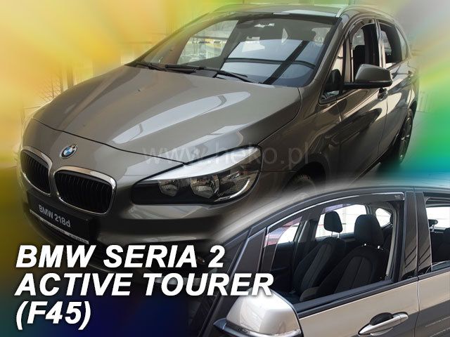 Ветробрани Team HEKO за BMW 2 F45 ACTIVE TOURER (2015 + ) 5 врати - 4бр. предни и задни - Avtozona