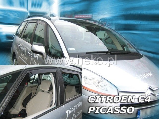 Ветробрани Team HEKO за CITROEN C4 Picasso / Grand (2006-2013) 5 врати - 2бр. предни - Avtozona