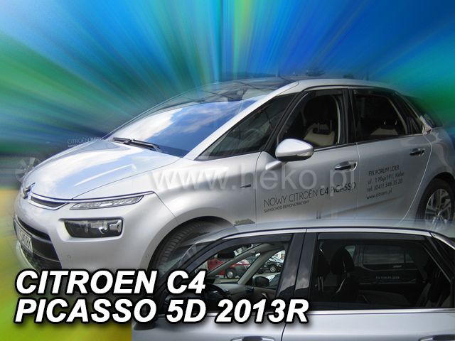 Ветробрани Team HEKO за CITROEN C4 Picasso (2013 + ) 5 врати - 4бр. предни и задни - Avtozona