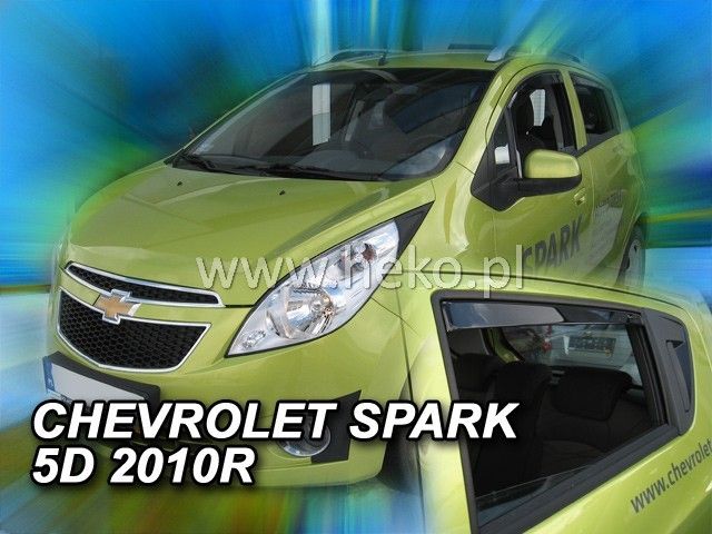 Ветробрани Team HEKO за CHEVROLET SPARK II (2010 + ) 5 врати - 4бр. предни и задни - Avtozona