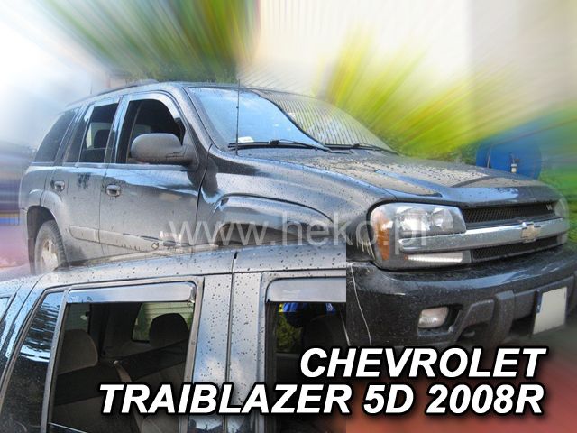 Ветробрани Team HEKO за CHEVROLET TRAILBLAZER (2002-2009) 5 врати - 4бр. предни и задни - Avtozona