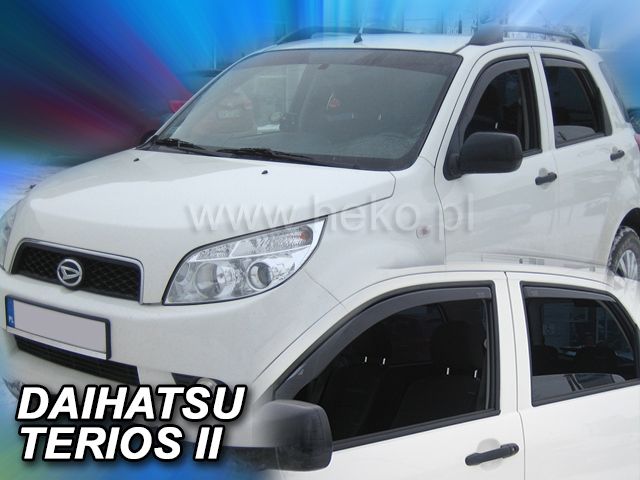 Ветробрани Team HEKO за DAIHATSU TERIOS II (2006-2013) 5 врати - 4бр. предни и задни - Avtozona