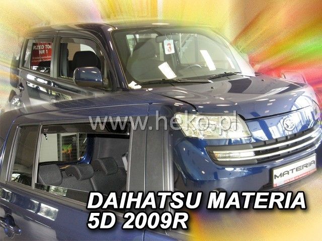 Ветробрани Team HEKO за DAIHATSU MATERIA (2006 + ) 5 врати - 4бр. предни и задни - Avtozona