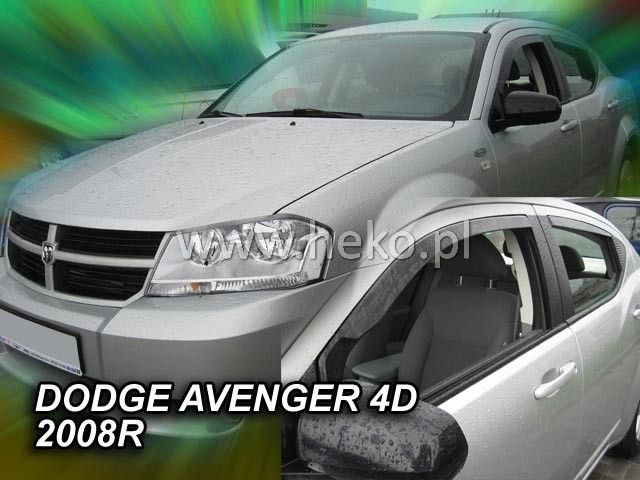 Ветробрани Team HEKO за DODGE AVENGER (2008 + ) Sedan - 4бр. предни и задни - Avtozona