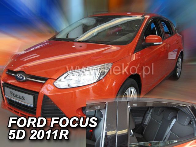 Ветробрани Team HEKO за FORD FOCUS III (2011 + ) 5 врати Sedan - 4бр. предни и задни - Avtozona