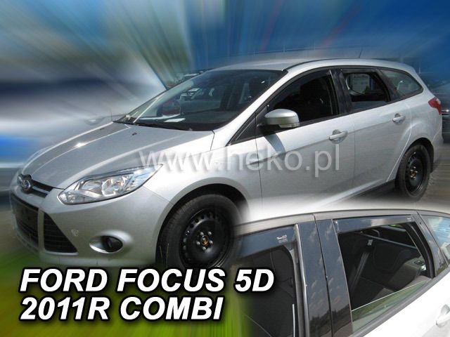 Ветробрани Team HEKO за FORD FOCUS III (2011 + ) Combi - 4бр. предни и задни - Avtozona