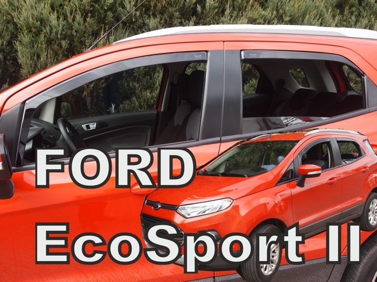 Ветробрани Team HEKO за FORD ECOSPORT II (2013 + ) 5 врати - 4бр. предни и задни - Avtozona