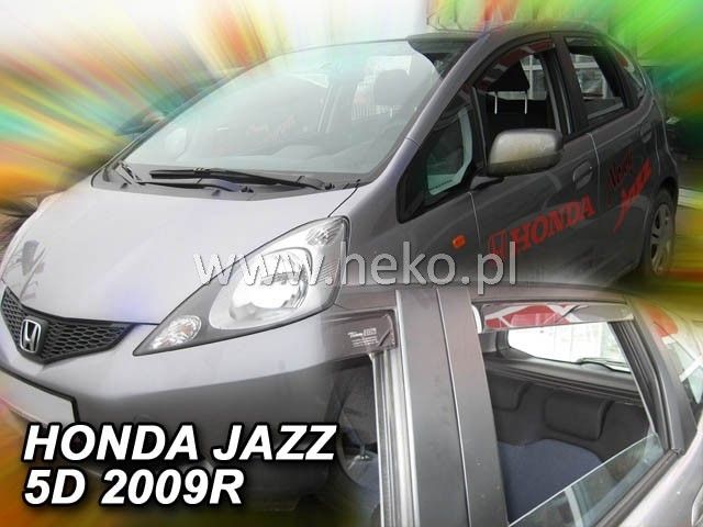 Ветробрани Team HEKO за HONDA JAZZ (2009-2015) 5 врати - 4бр. предни и задни - Avtozona