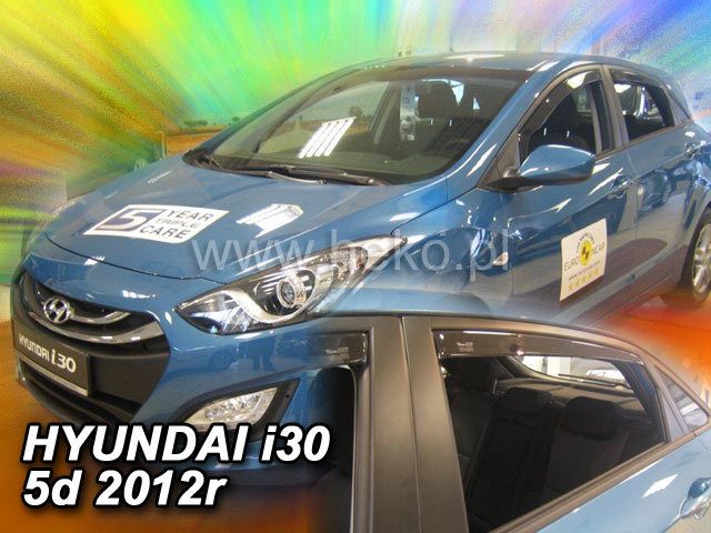 Ветробрани Team HEKO за HYUNDAI i30 (2012-2017) 5 врати - 4бр. предни и задни - Avtozona