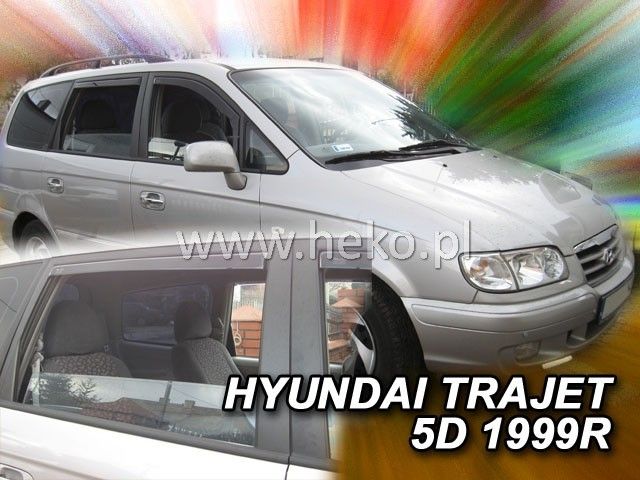 Ветробрани Team HEKO за HYUNDAI TRAJET (1998-2008) 5 врати - 4бр. предни и задни - Avtozona