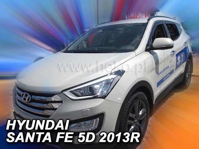 Ветробрани Team HEKO за HYUNDAI SANTA FE (2012-2018) 5 врати - 4бр. предни и задни - Avtozona