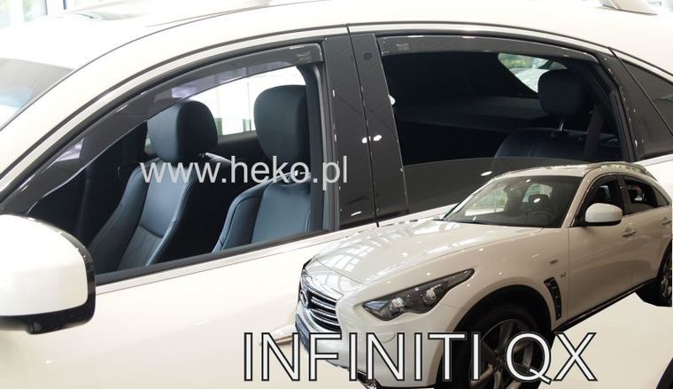 Ветробрани Team HEKO за INFINITI FX/QX (2008 + ) 5 врати - 4бр. предни и задни - Avtozona